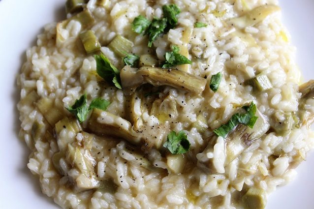 Risotto ai Carciofi*